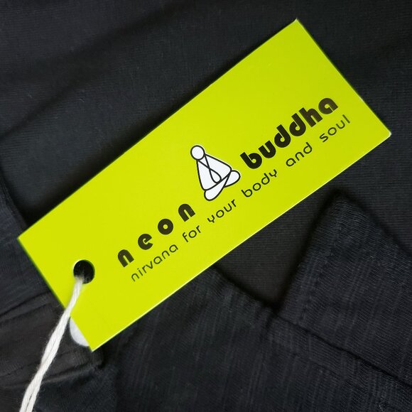 NWT Neon Buddha Black Blazer/Jacket with Pockets and Statement Buttons in Size S - Picture 10 of 11